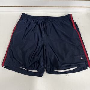 Vintage Jerzees FLIPPABLE Shorts Red or Blue Mens Large